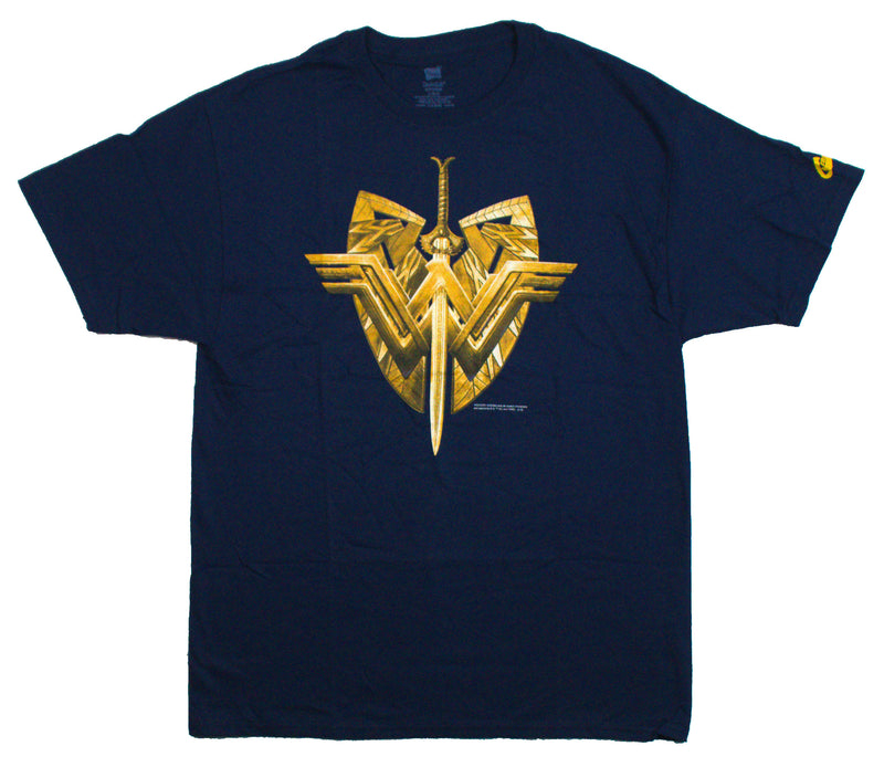 Graphitti Designs Wonder Woman Crest Logo  NOS DEADSTOCK VINTAGE T-SHIRT