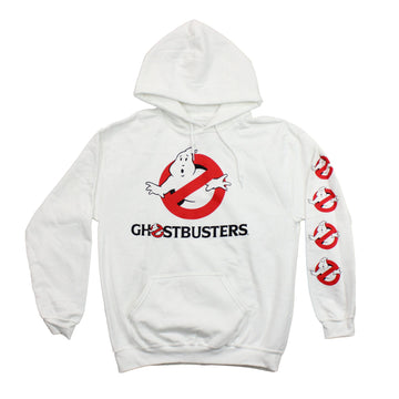 Ghostbusters Mens Pullover Hoodie - Big No Ghost Logo