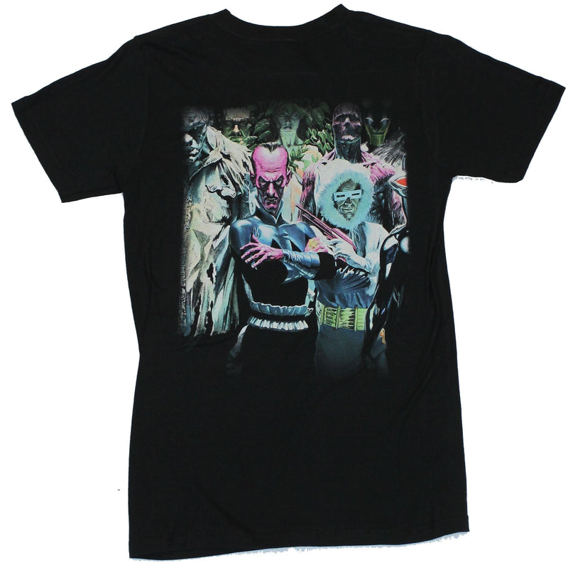 Justice League (DC Comics) Mens T-Shirt - Villians Classic Cover by Alex Ross