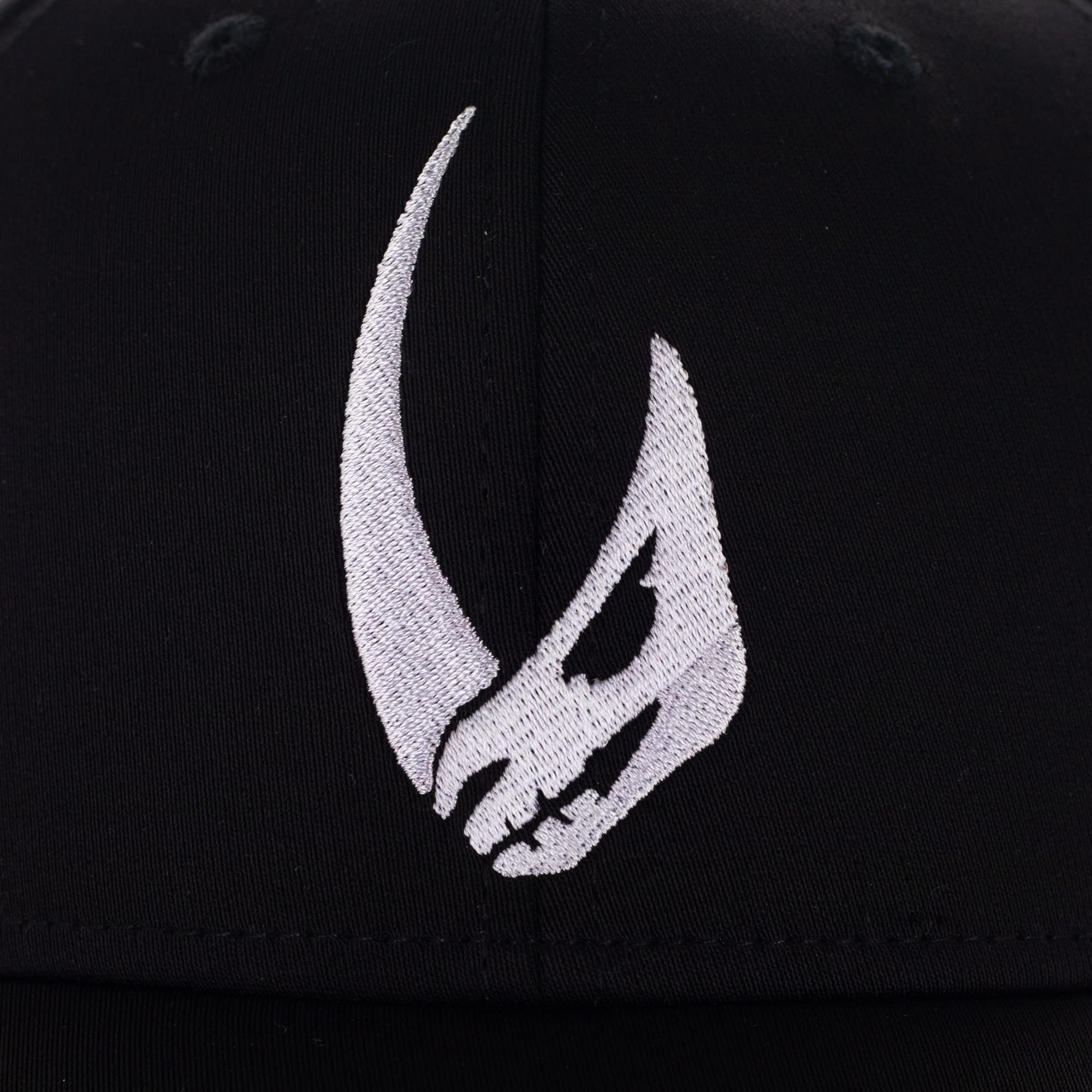 Star Wars Mandalorian Mudhorn Skull Black Flex Fit Hat