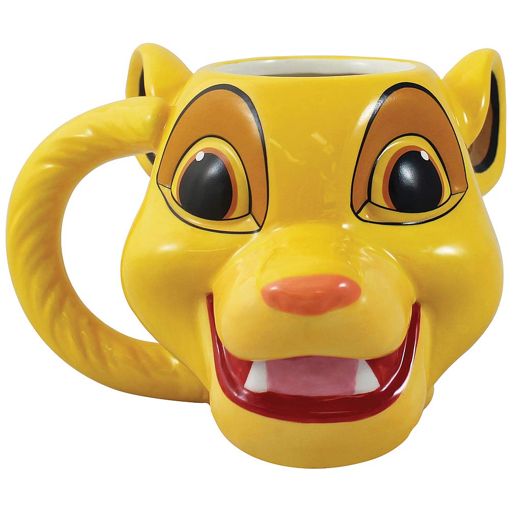 Vandor Disney The Lion King Simba Sculpted Ceramic Mug #86201
