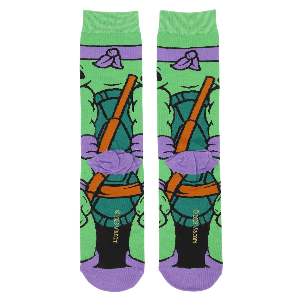 Bioworld Teenage Mutant Ninja Turtles Animigos Men’s Crew Socks - Inmyparentsbasement.com