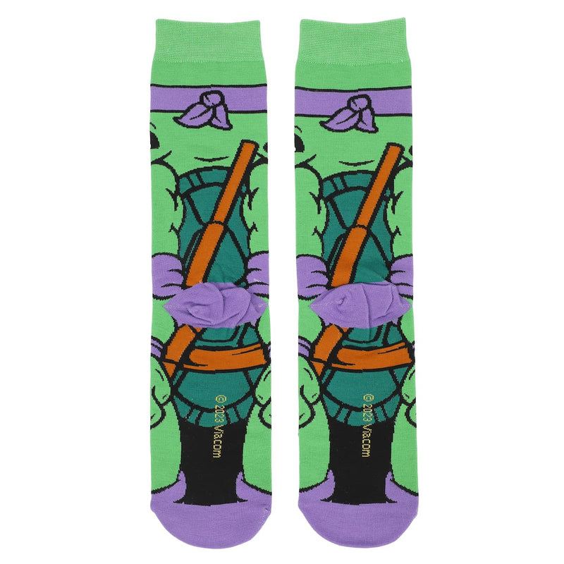 Bioworld Teenage Mutant Ninja Turtles Animigos Men’s Crew Socks