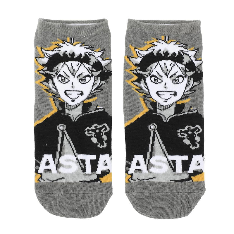 Bioworld Black Clover Characters Women's 5-Pair Ankle Socks
