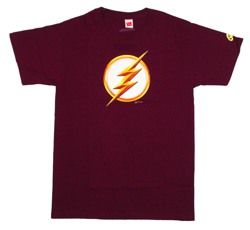 Graphitti Designs Flash TV Show Logo DEADSTOCK VINTAGE T-SHIRT NOS