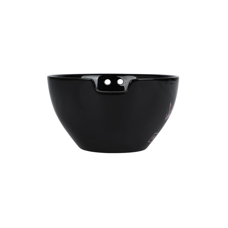 Bioworld Blackpink Crown and Logo Ceramic Ramen Bowl and Plastic Chopsticks Set