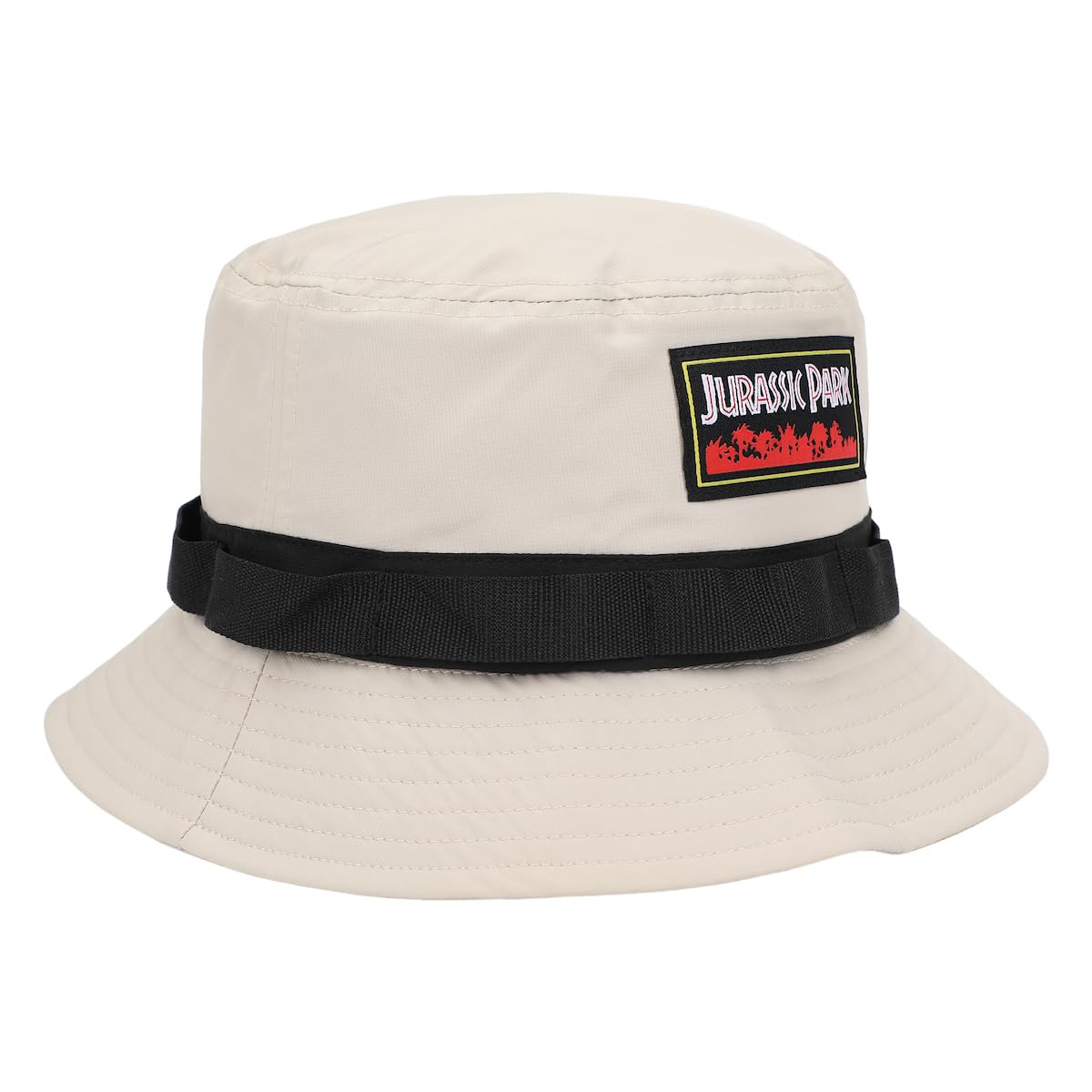 Bioworld Jurassic Park Jungle Foliage White Pocket Bucket Hat