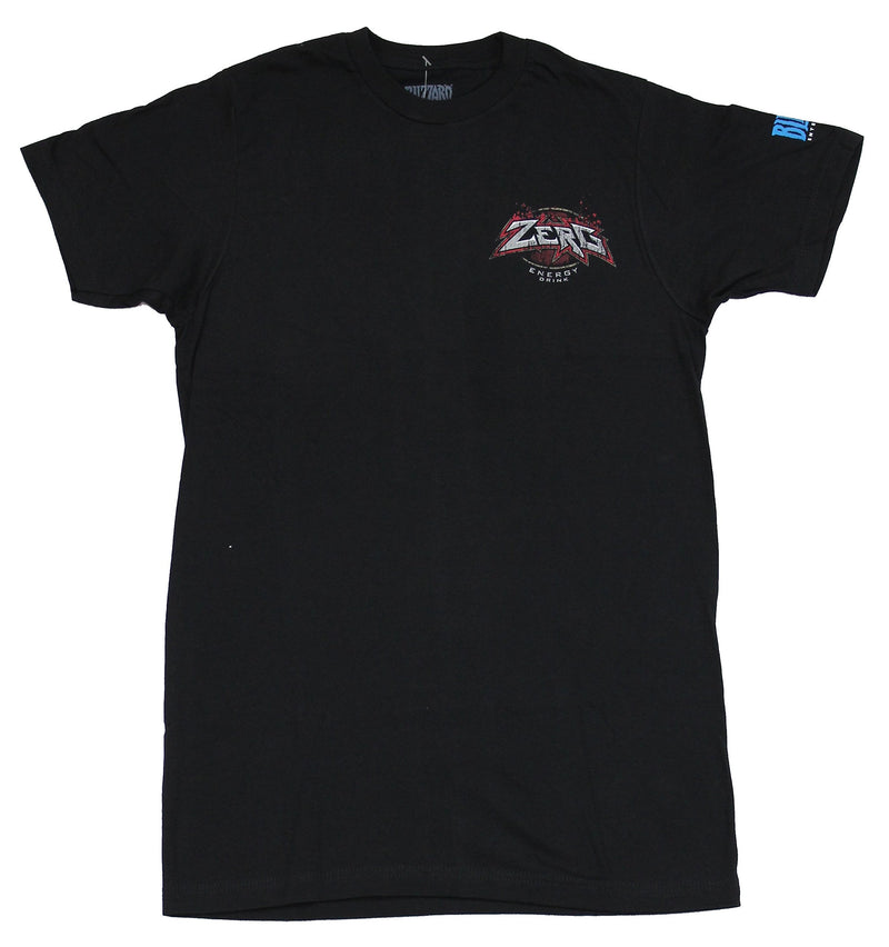 StarCraft II Mens T-Shirt - StarCraft II Zerg Rush Energy Drink Image
