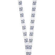 PlayStation Lanyard Featuring Button Symbols With Charm - Inmyparentsbasement.com
