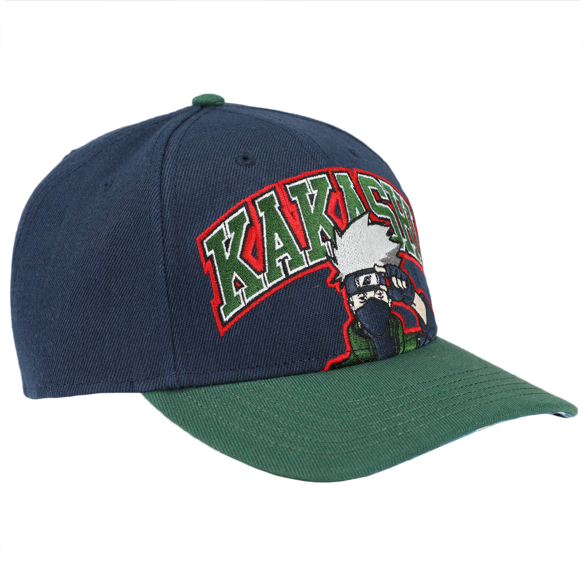 Bioworld  Kakashi Embroidered snapback hat