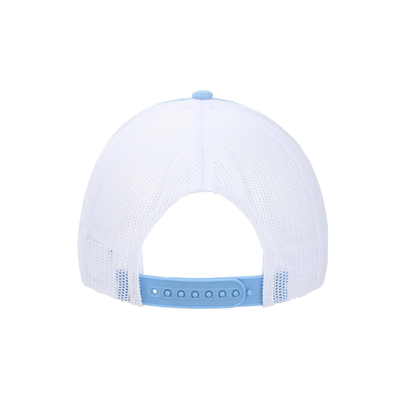 Marvel Universe Captain America Superhero Shield & Wings Adult Blue Trucker Hat