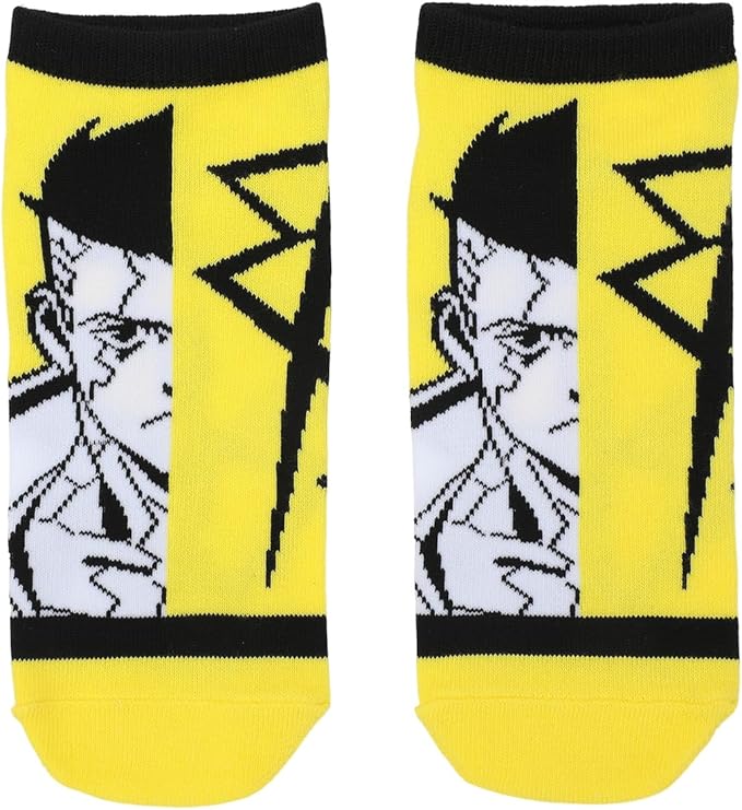 Bioworld Cyberpunk Edgerunners Character Illustrations Adult 5-Pair Casual Crew Socks