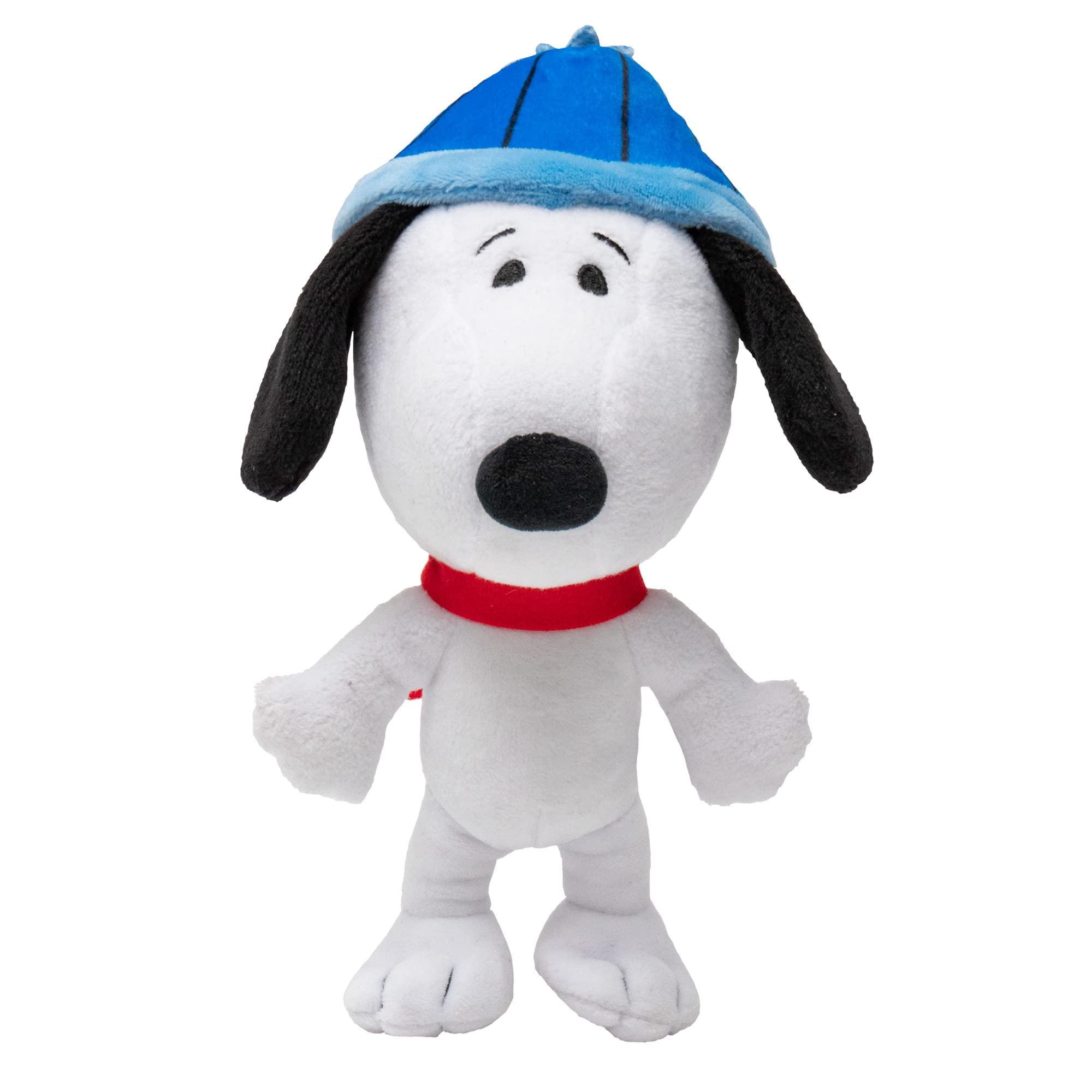 JINX Official Peanuts Collectible Plush Snoopy, Excellent Plushie Toy for Toddlers & Preschool, Blue Beanie