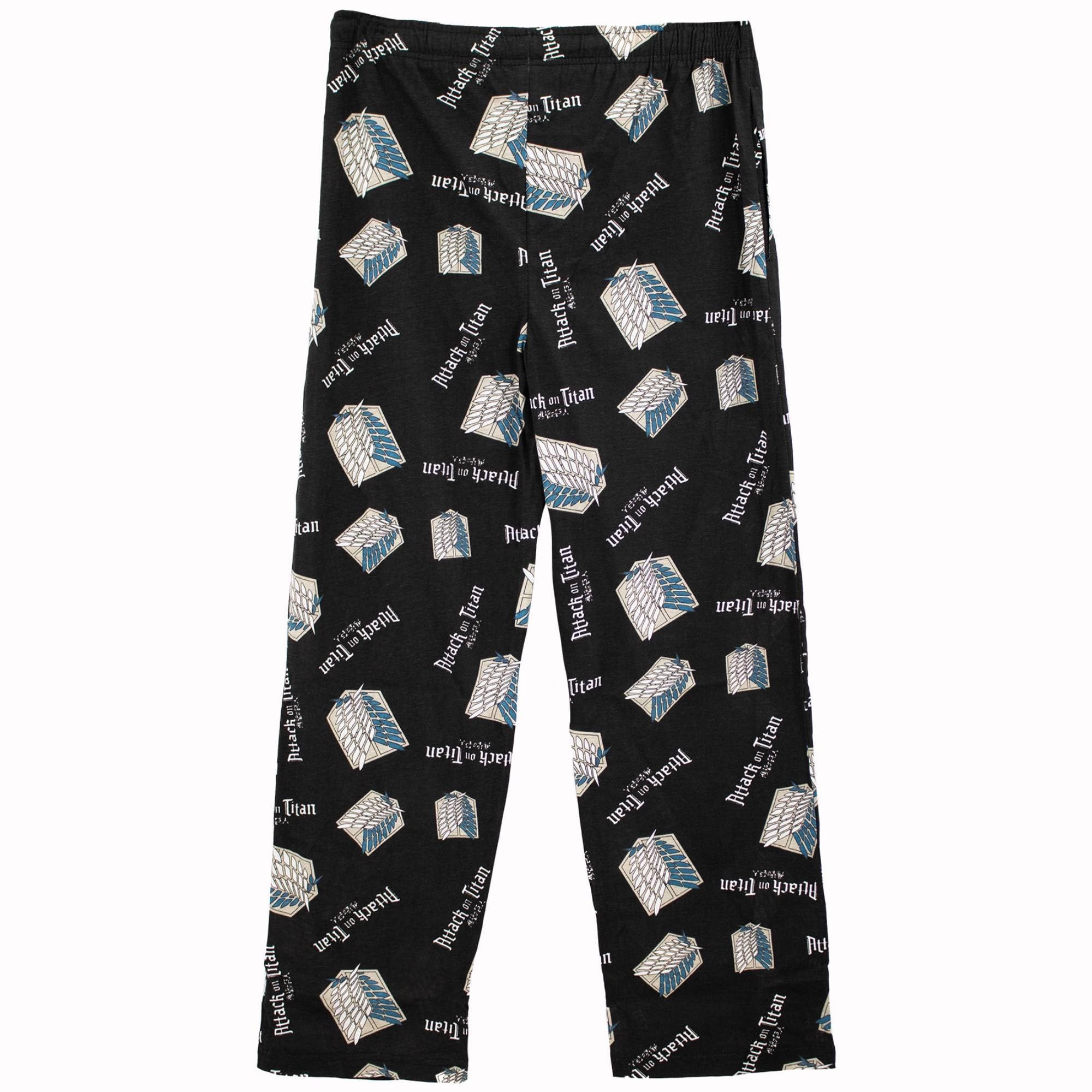 Ripple Junction Attack On Titan Scout Logo Girls Pajama Pants Plus Size