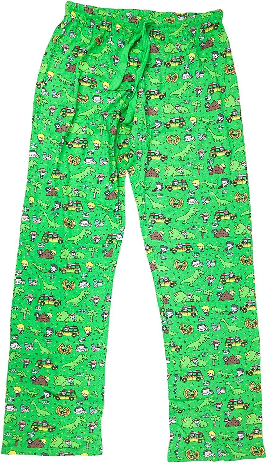 Loot Crate Jurassic Park Graphic Lounge Pajama Pants SMALL (Small)