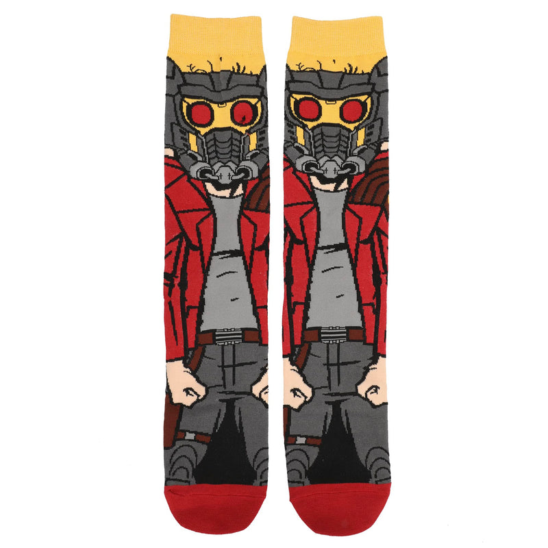 Bioworld Guardians Of The Galaxy 3-Pack Animigos Men's Crew Socks