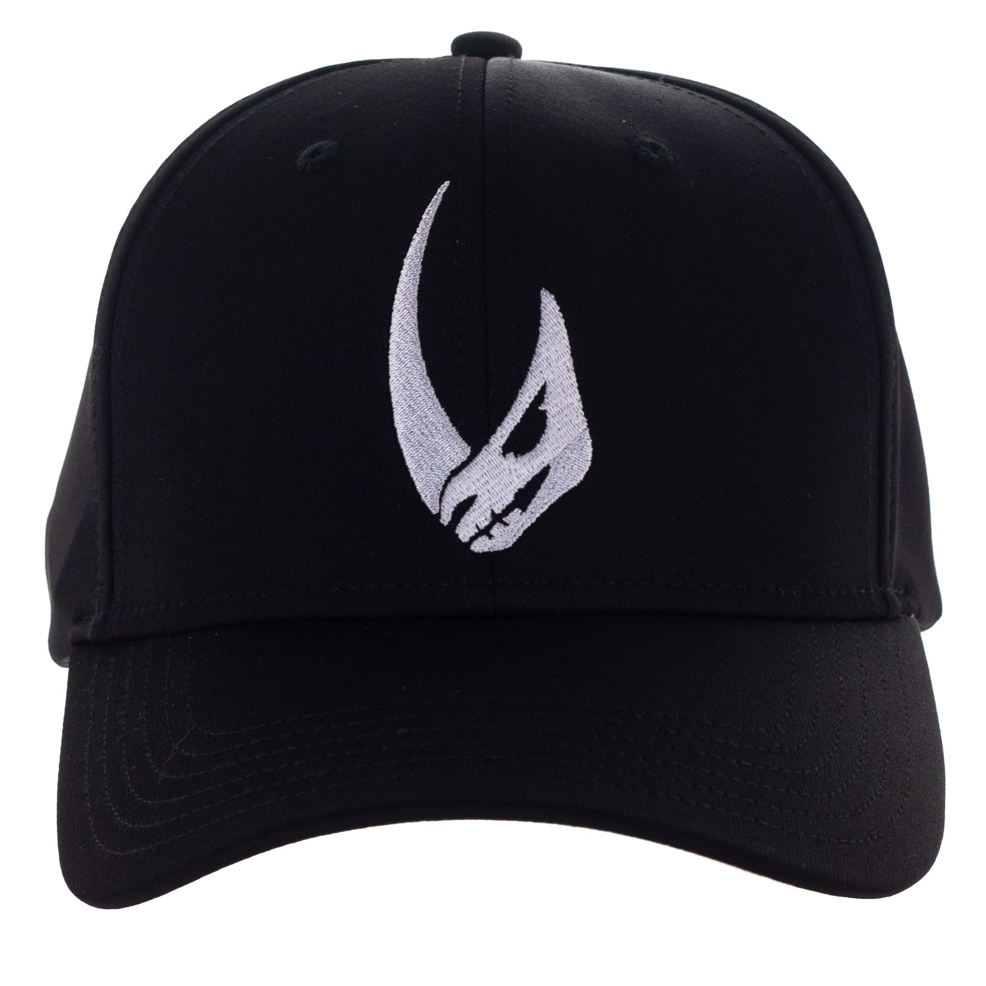 Star Wars Mandalorian Mudhorn Skull Black Flex Fit Hat