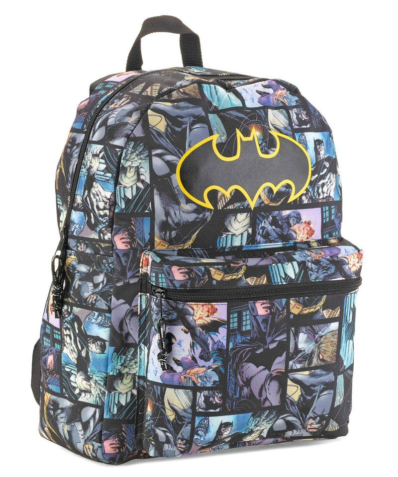 Batman Graphic Comic Print Backpack