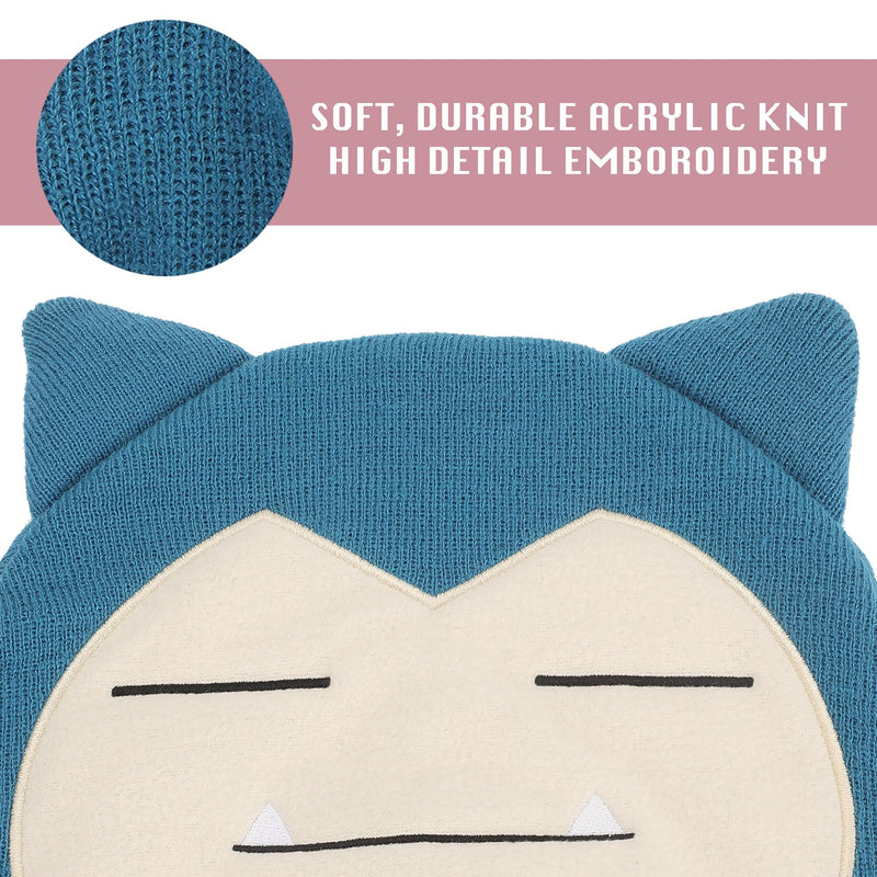 Pokémon Snorlax Blue Laplander Knit Beanie Cap