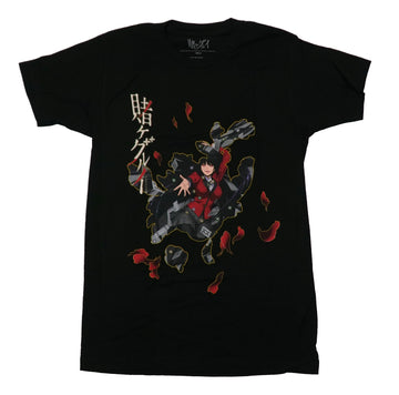 Kakegurui Mens T-Shirt -  Flicking Playing Cards