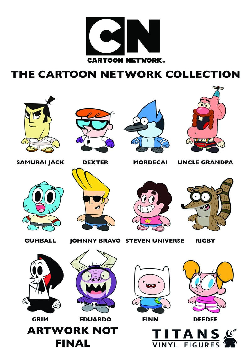 Cartoon Network Titan Collection Blind Box Mini Vinyl Figure