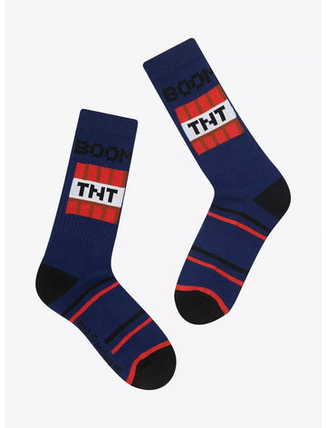 Minecraft TNT Crew Socks