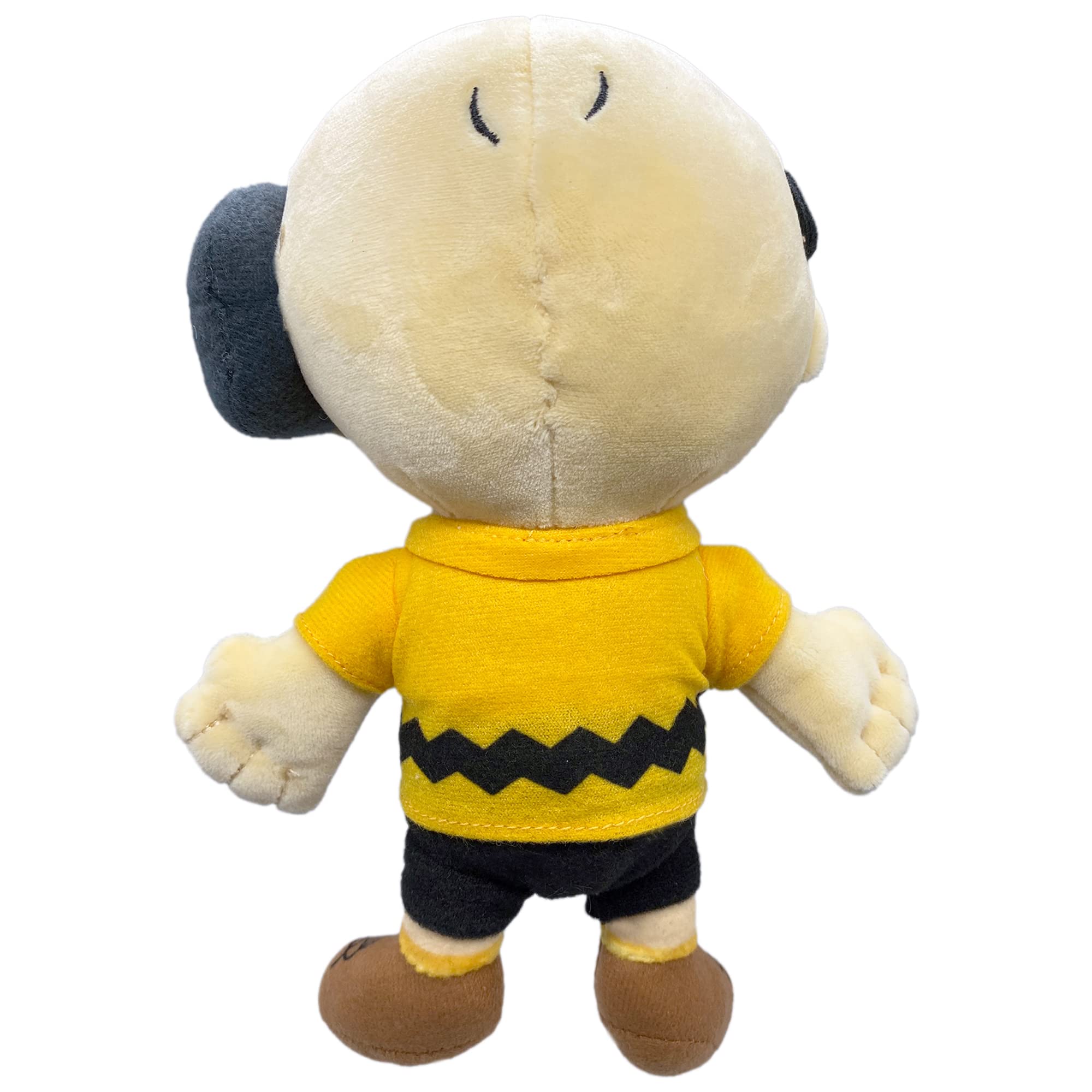 Jinx Official Peanuts Collectible Plush Charlie Brown, Excellent Plushie Toy for Toddlers & Preschool, Mission Control NASA, Snoopy Team