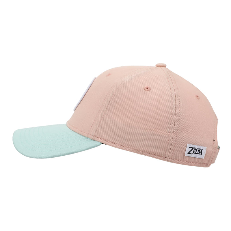 The Legend of Zelda Side Zelda Profile Women's Pink Traditional Adjustable Hat