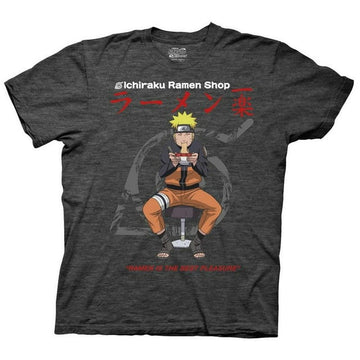 Naruto Shippuden Mens T-Shirt - Ichiraku Ramen Shop T-Shirt The Best Pleasure