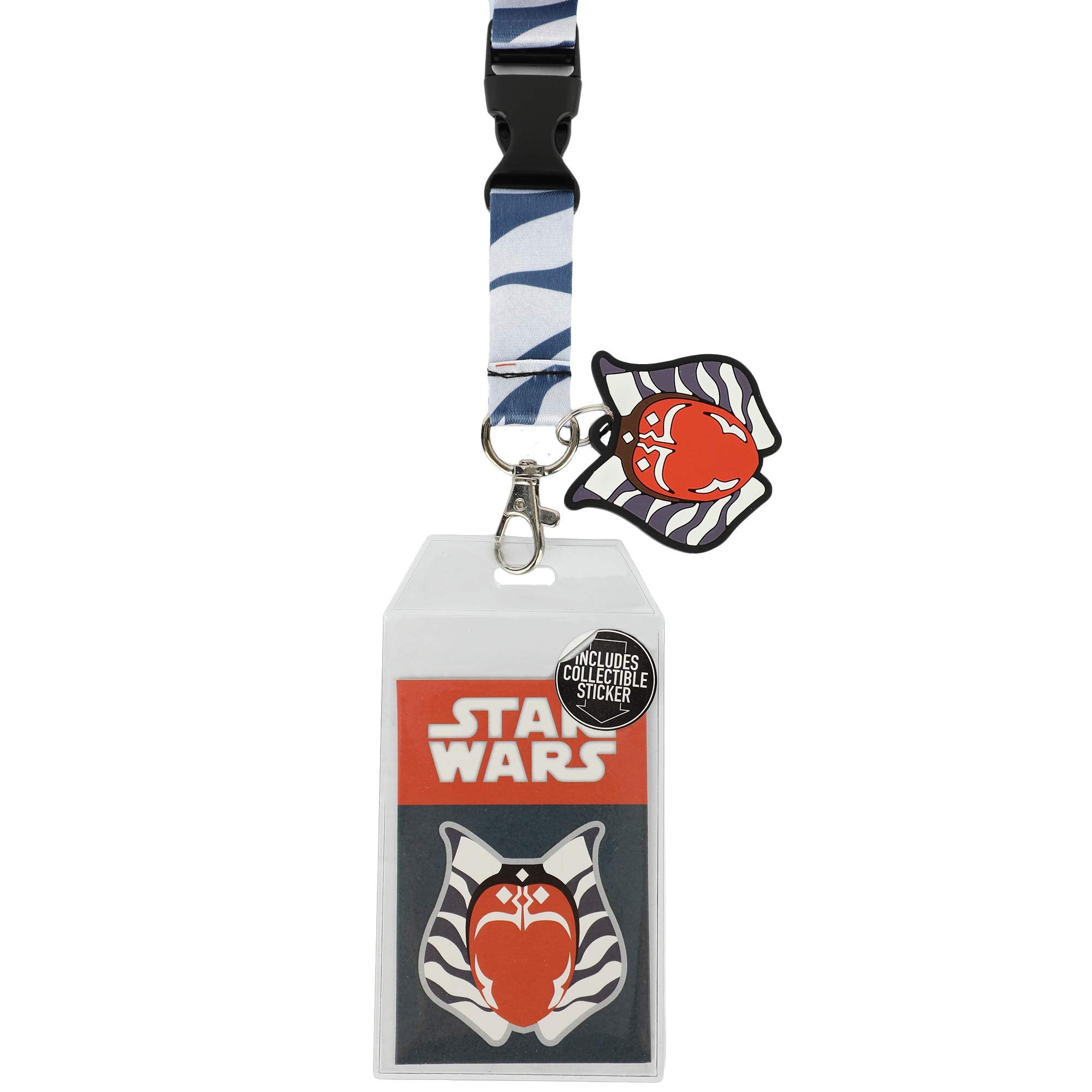 Star Wars Ahsoka Tano Lanyard with Keychain