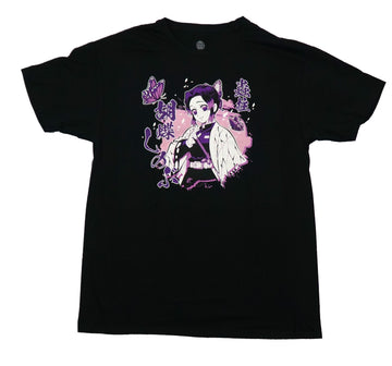 Demon Slayer Mens T-Shirt - Purple Butterfly Girl Shinobu