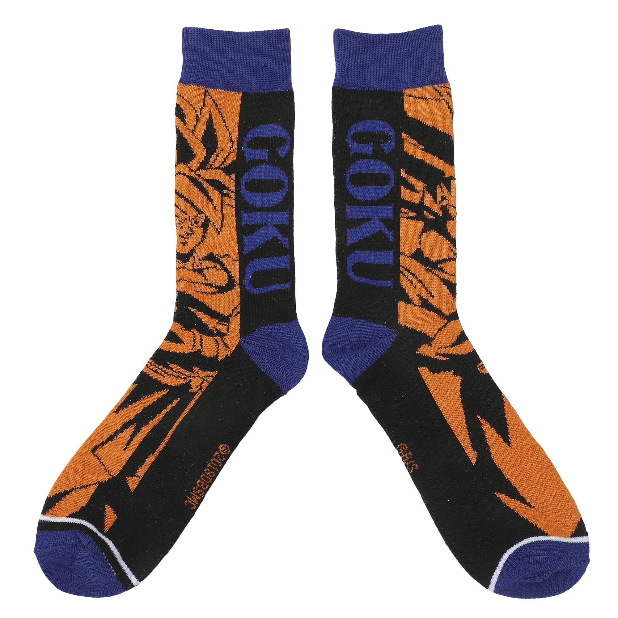 Bioworld Dragon Ball Anime Characters Adult 5-Pair Casual Crew Socks-OSFA - Inmyparentsbasement.com