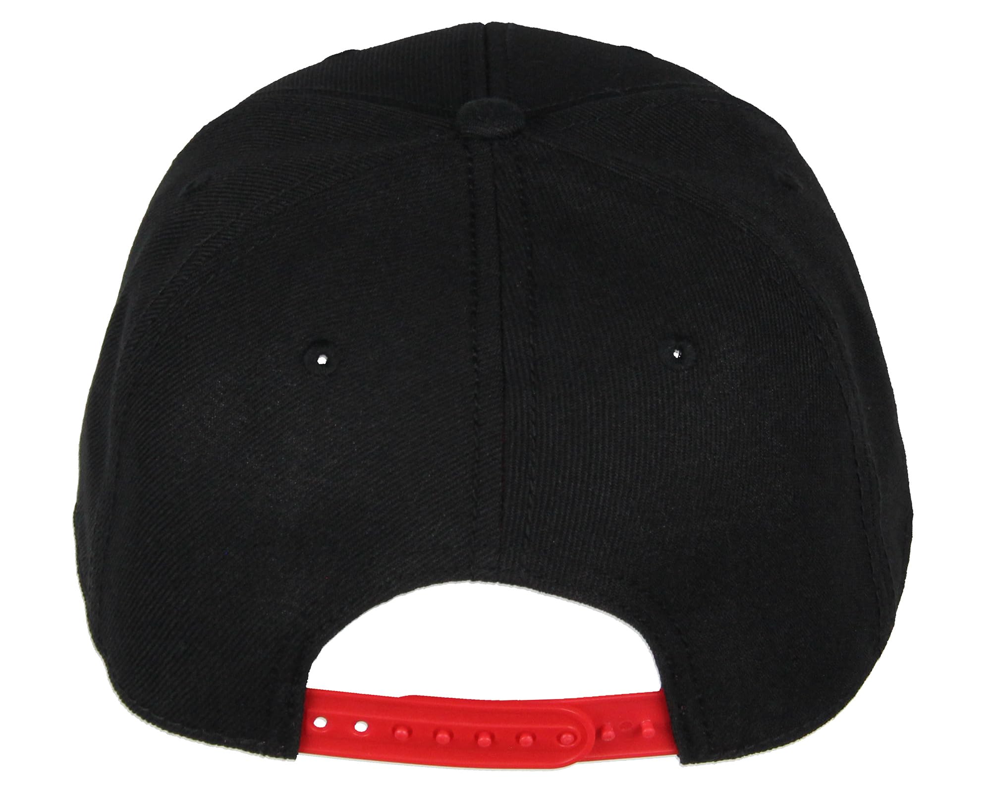 Bioworld Jujutsu Kaisen High School Logo Embroidered Design Adult OSFM Precurved Snapback Hat for Men and Women Black