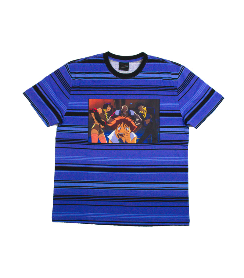 Cowboy Bebop Mens T-Shirt - Cast Around Startled Ed