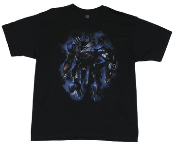 Transformers Mens T-Shirt - Standing in Shadow  Movie Style Optimus Prime
