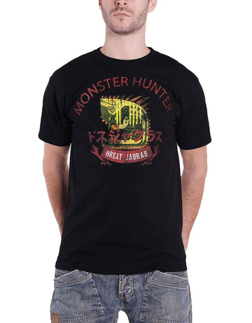 Monster Hunter MEns T Shirt - Great Jargas Logo Official