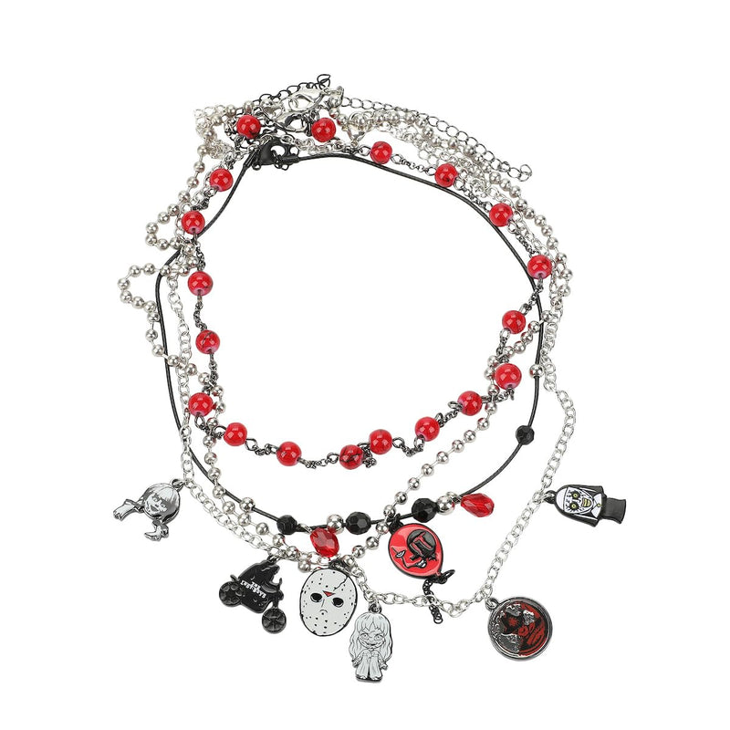 Bioworld Warner Brothers Horror Collection 4-Piece Necklace Set