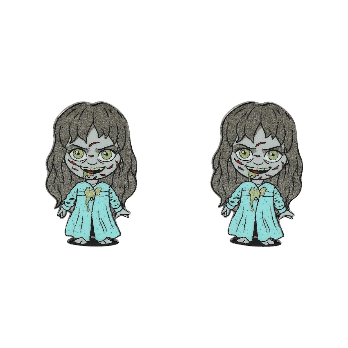 Horror Movie Icons Women's 12-Pack Earring Set - Inmyparentsbasement.com