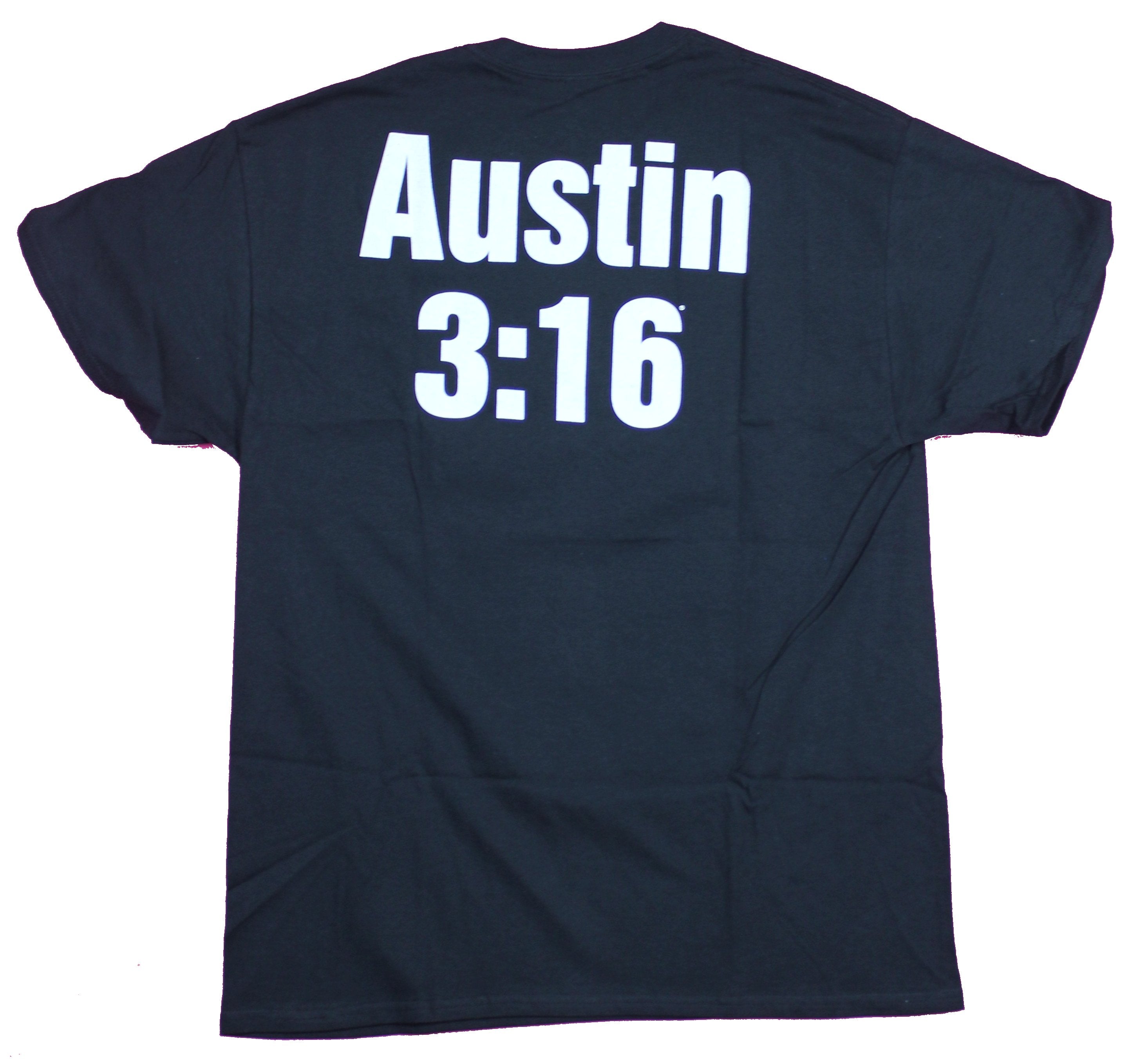 Stone Cold Steve Austin Mens T-Shirt - 3:16 Skull Logo Image