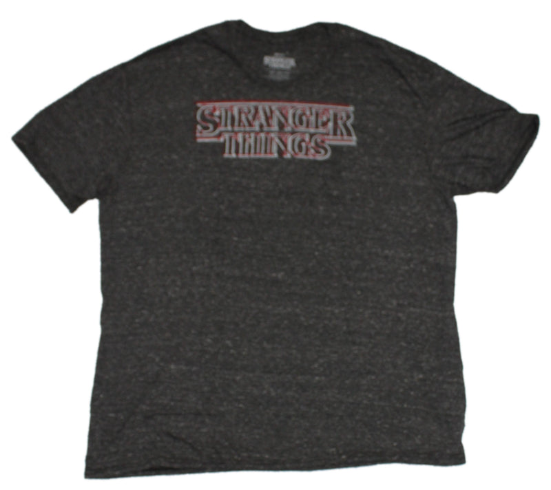 Stranger Things Mens T-Shirt - Blurred Logo