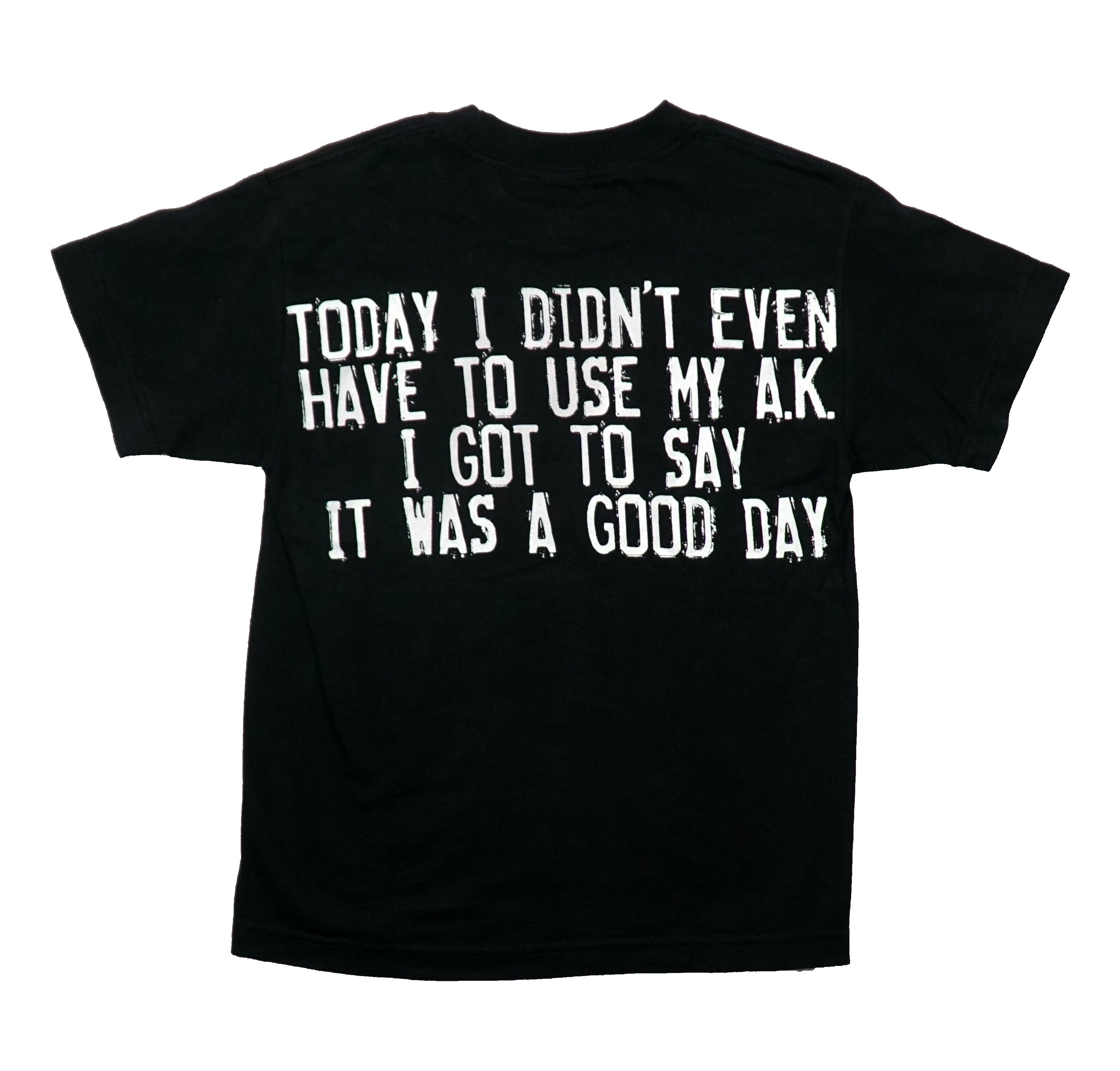 Never Again Girls Juniors T-Shirt - Band  Logo Heart With Swords Girls