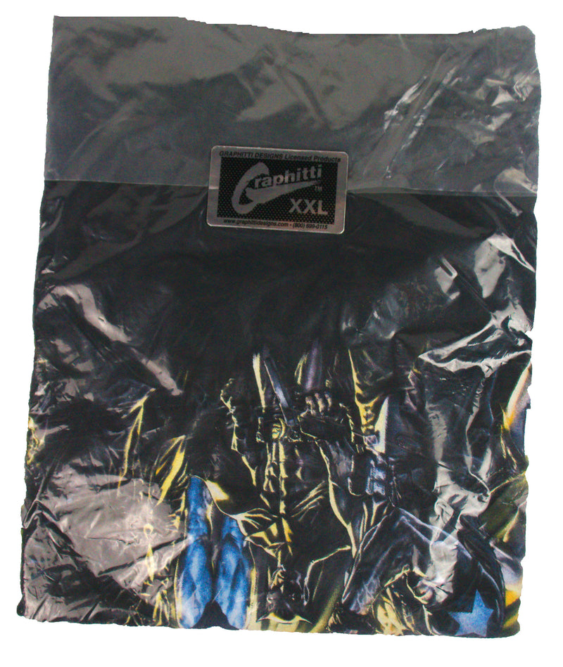 Graphitti Designs Watchmen Comic Group Logo  New DEADSTOCK VINTAGE T-SHIRT NOS