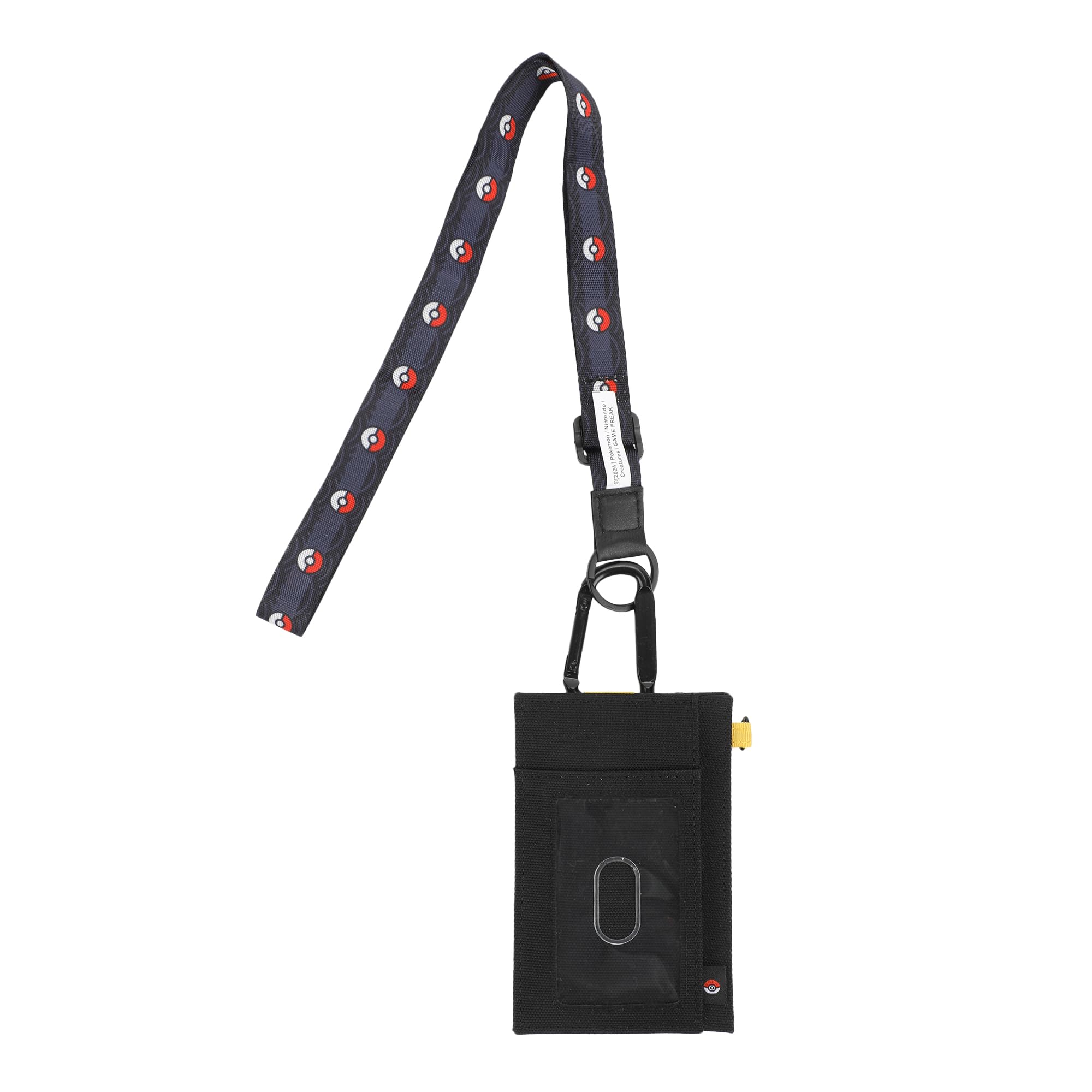Bioworld Pokemon Commuter Wallet with Carabiner and Lanyard