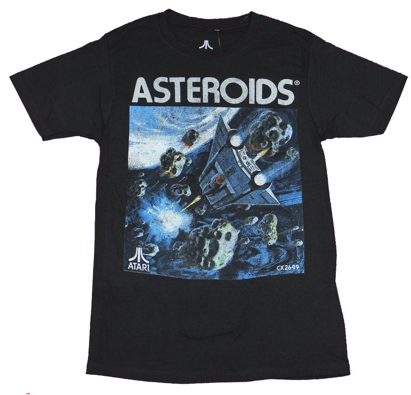 Asteroids Mens T-Shirt - Atari Arcade Classic Retro Art