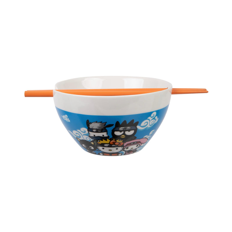Naruto -Sanrio Collaboration 20 oz Ramen Bowl + Chopsticks