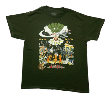 Green Day Mens T-Shirt -  Third Studio Album Cover Dookie