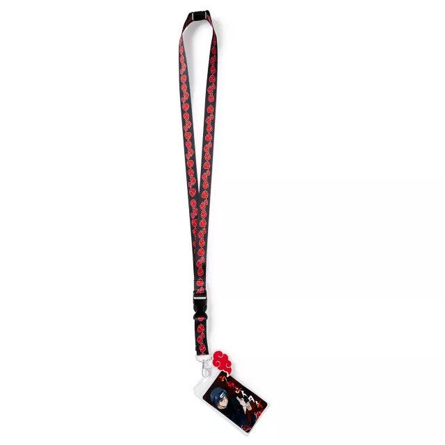 Naruto Lanyard- Itachi Akatsuki Clan Clouds