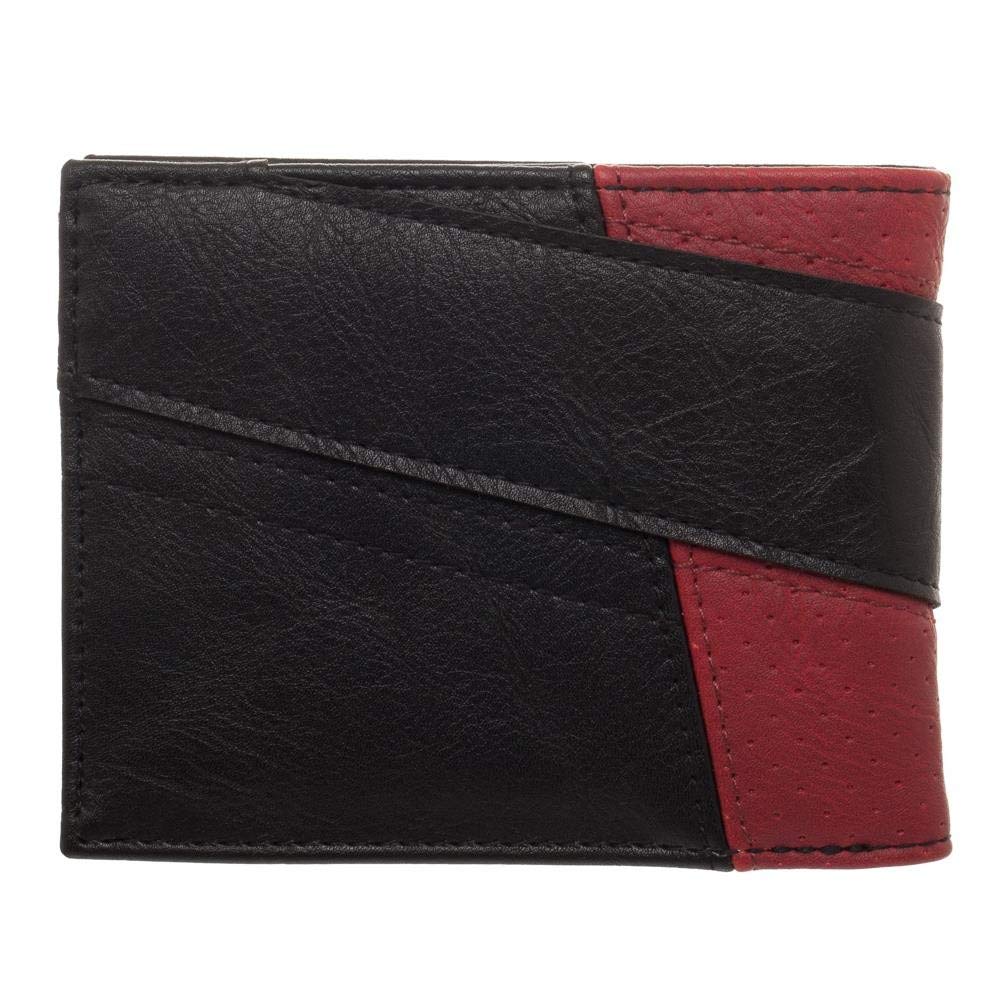 Deadpool Uniform BiFold Wallet Marvel Anti-Hero Costume Style Wallet ID Holder