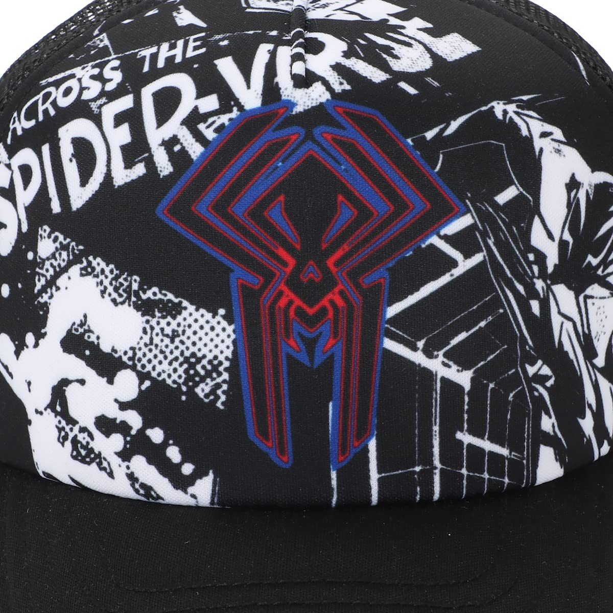 Spider-Man 2099 Quickturn Black Foam Trucker Hat