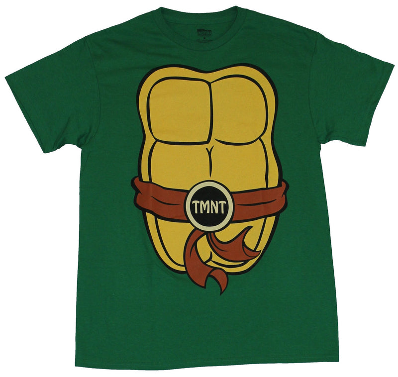Teenage Mutant Ninja Turtles Mens T-Shirt - Cartoon Simple Costume Front